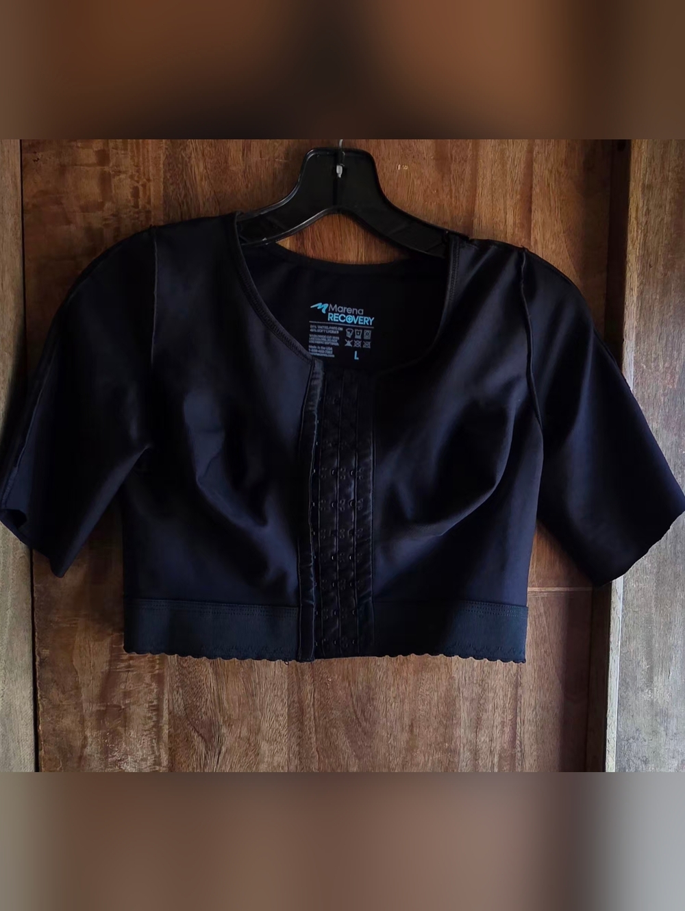 Marena Rwcovery Black Compression Top - Picture 2 of 3